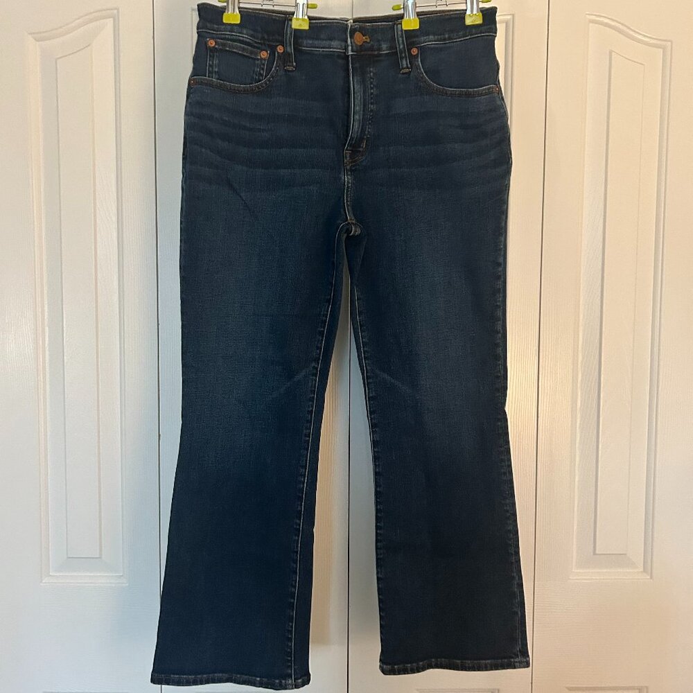 Madewell Mid Rise Kick Out Jeans, Size 30